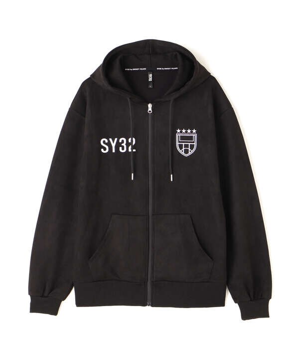 SY32 by SWEET YEARS/ESTER SUEDE ZIP HOODIE