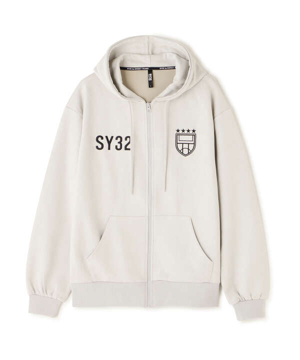 SY32 by SWEET YEARS/ESTER SUEDE ZIP HOODIE