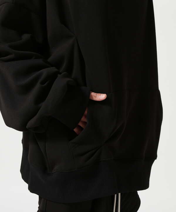 A.F ARTEFACT/エーエフ・アーティファクト/Bomber Heat Tuck Hoodie