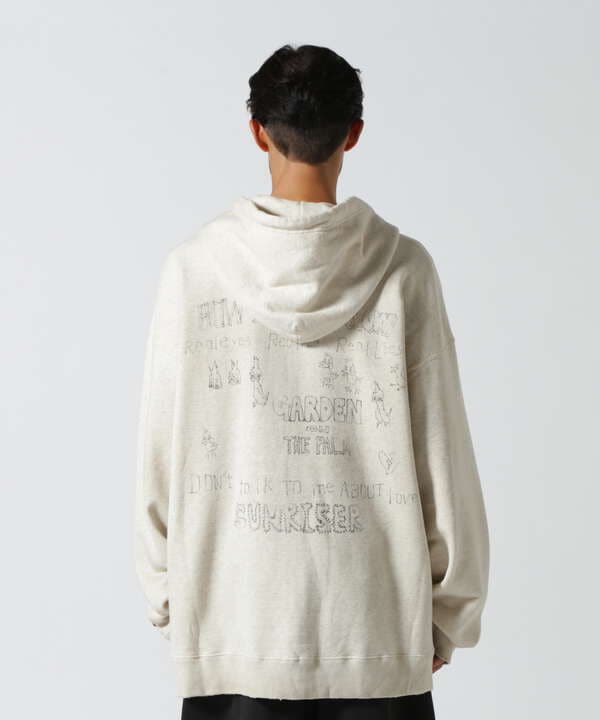 Maison MIHARAYASUHIRO/メゾン ミハラヤスヒロ/Distressed Zip-up Hoodie