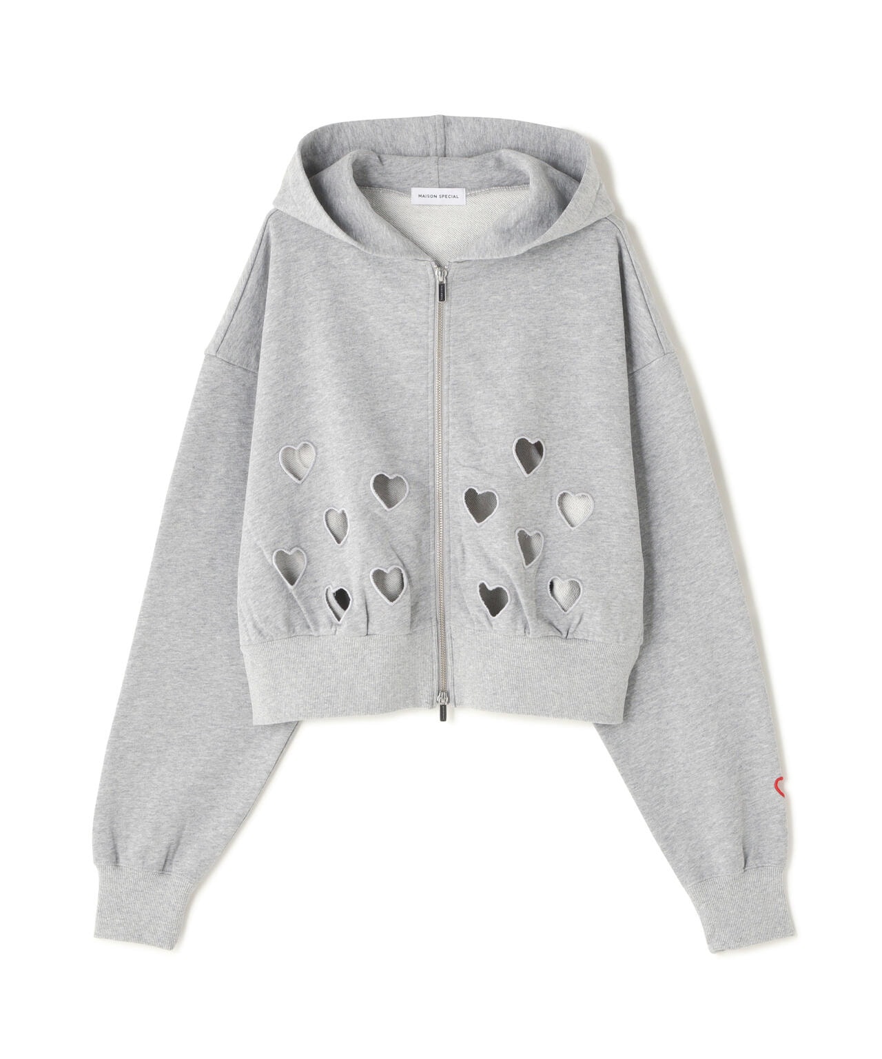 MAISON SPECIAL/メゾンスペシャル/Many Heart Cutouts Hoodie