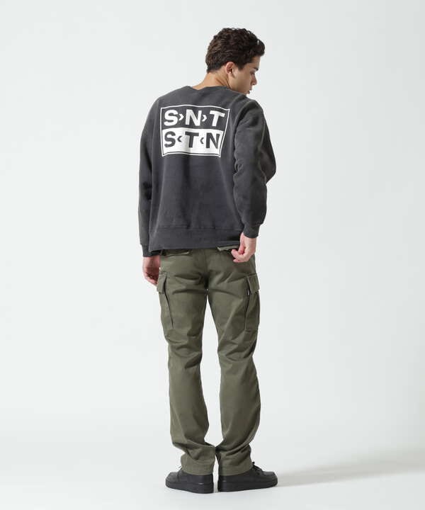 SAINT MICHAEL/セントマイケル/CREW SWEAT/SAINT/BLACK