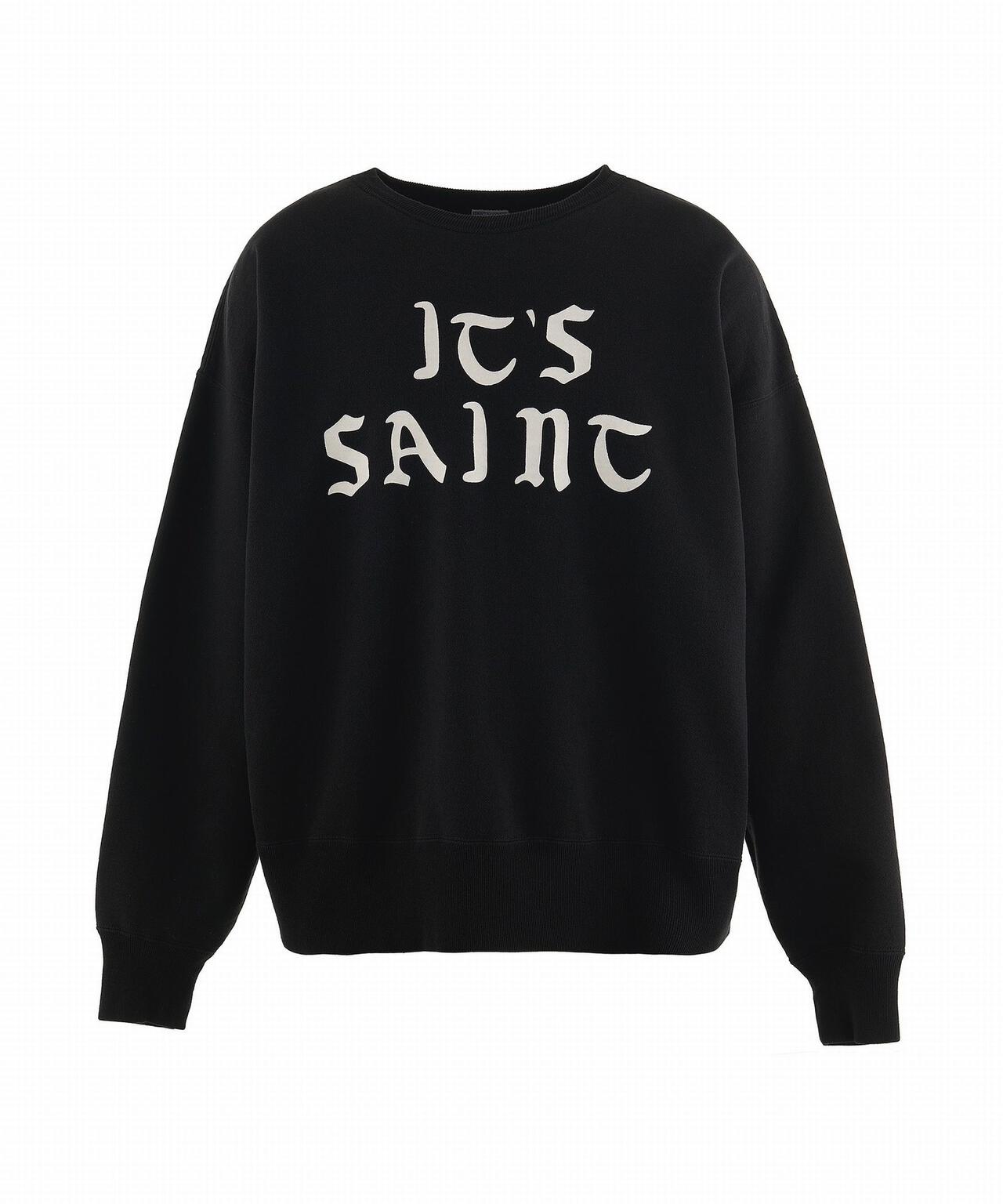 SAINT MICHAEL/セントマイケル/CREW SWEAT/IT’S SAINT/BLACK