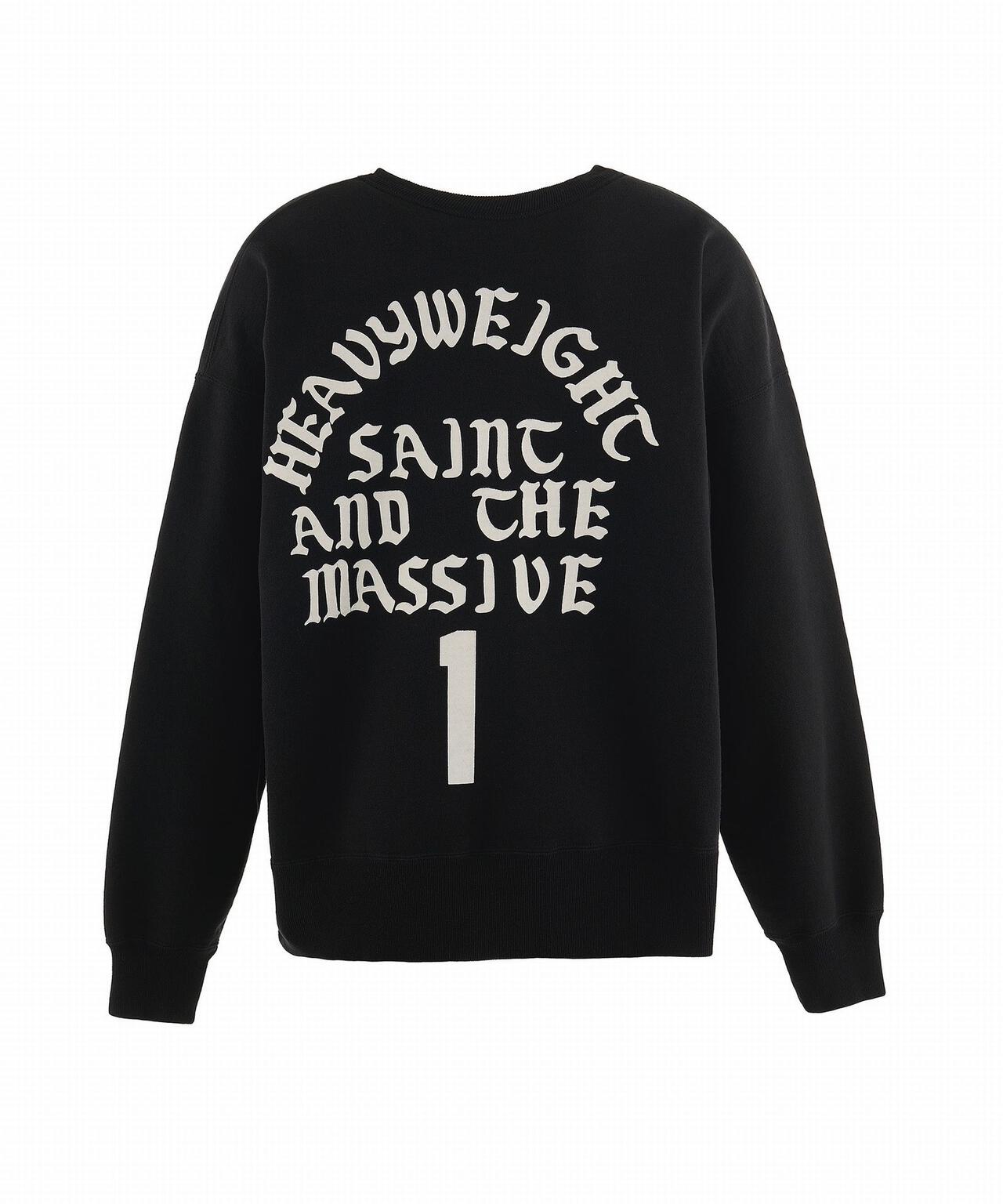 SAINT MICHAEL/セントマイケル/CREW SWEAT/IT’S SAINT/BLACK