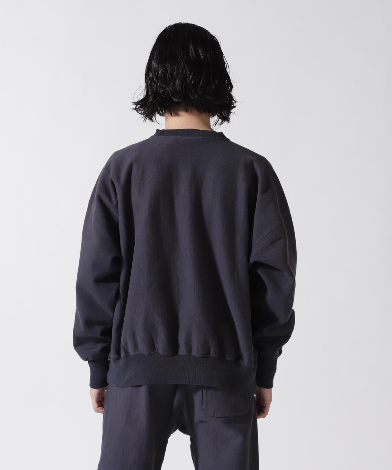 SAINT MICHAEL/セントマイケル/CREW SWEAT/MX/NAVY