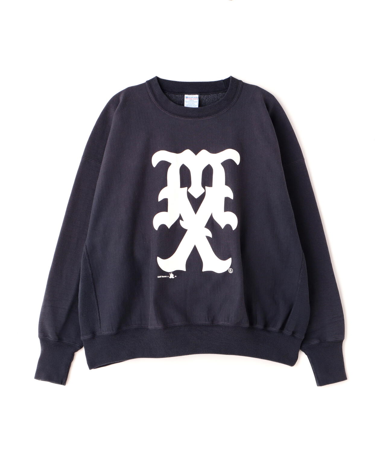 SAINT MICHAEL/セントマイケル/CREW SWEAT/MX/NAVY