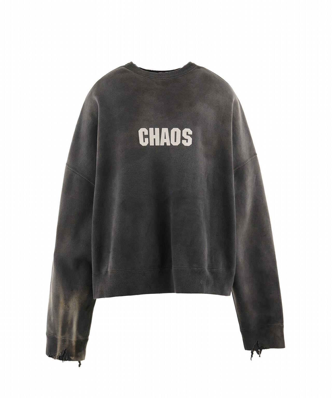 SAINT MICHAEL/セントマイケル/CREW SWEAT/CHAOS/CHARCOAL