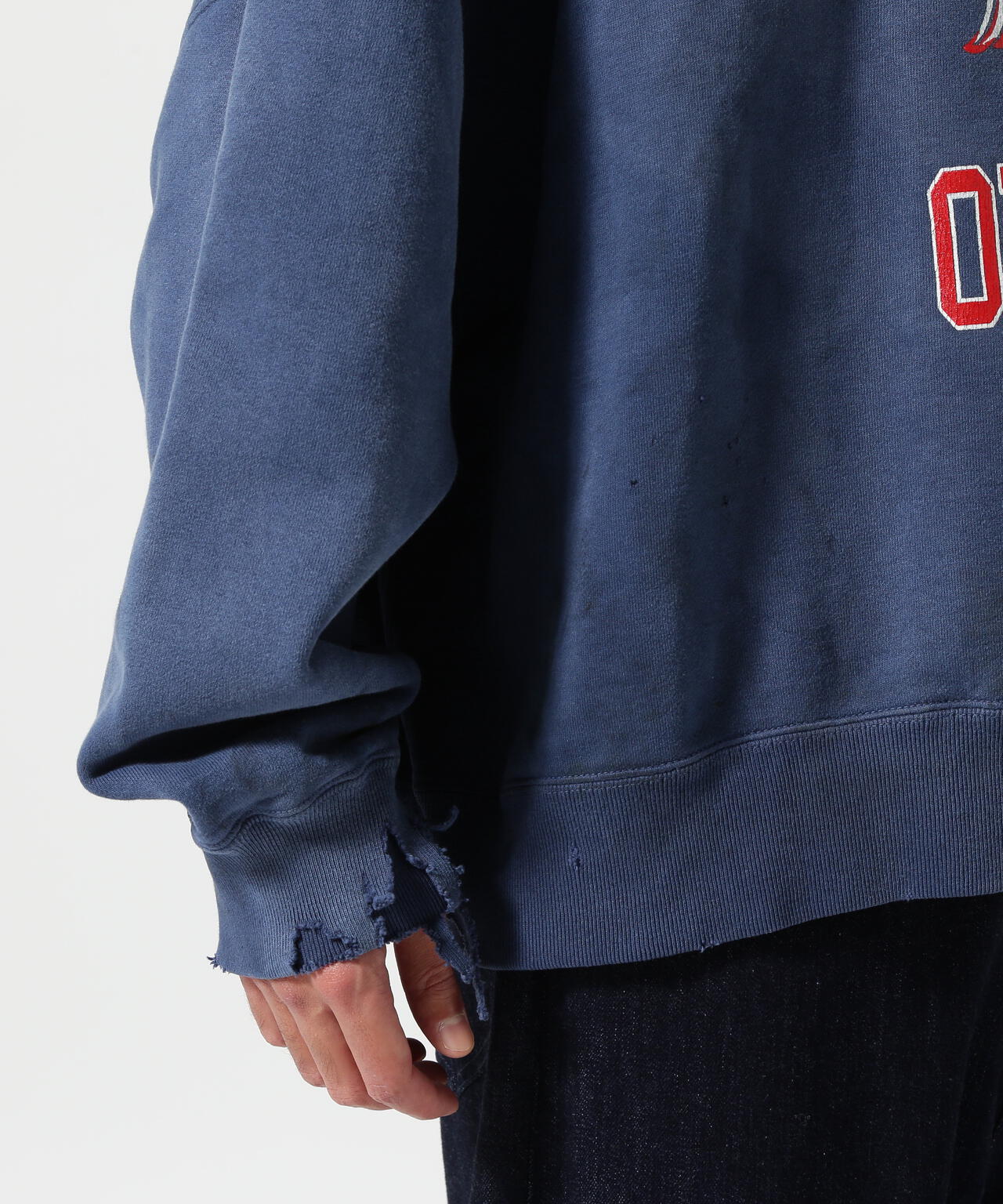 SAINT MICHAEL/セントマイケル/CREW SWEAT/UNIFIED/NAVY