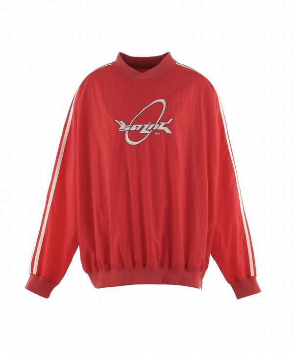 SAINT MICHAEL/セントマイケル/NYLON PULLOVER/SAINT/RED