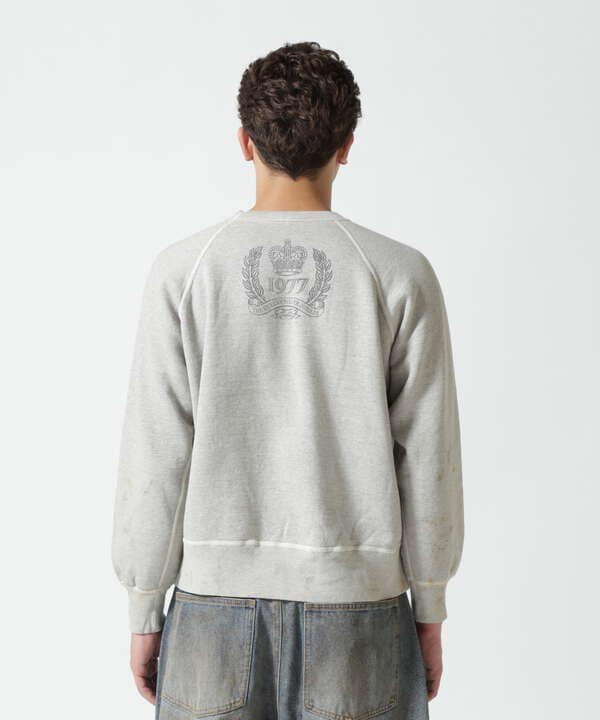 SAINT MICHAEL/セントマイケル/SP_CREW SWEAT/QUEEN/GRAY