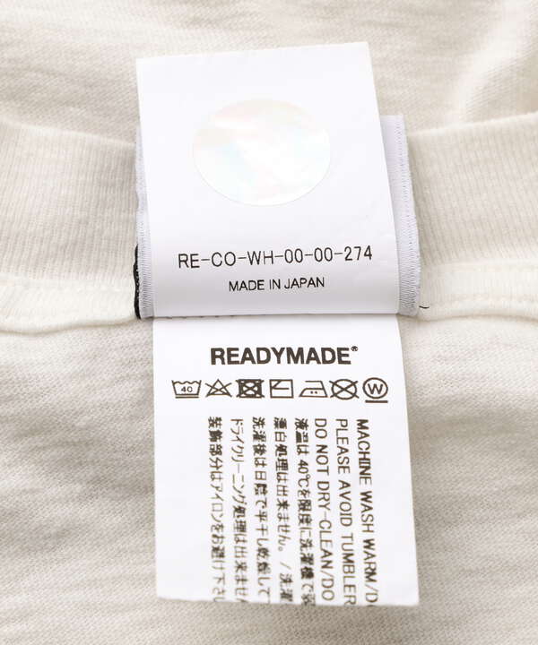 READYMADE/レディーメイド/SS TEE PEACE/WHITE