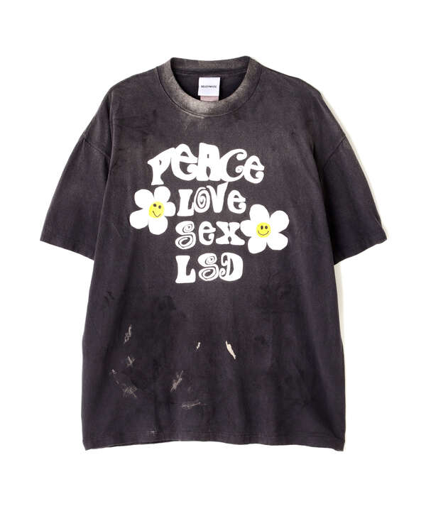 READYMADE/レディーメイド/SS T-SHIRT PEACE/BLACK