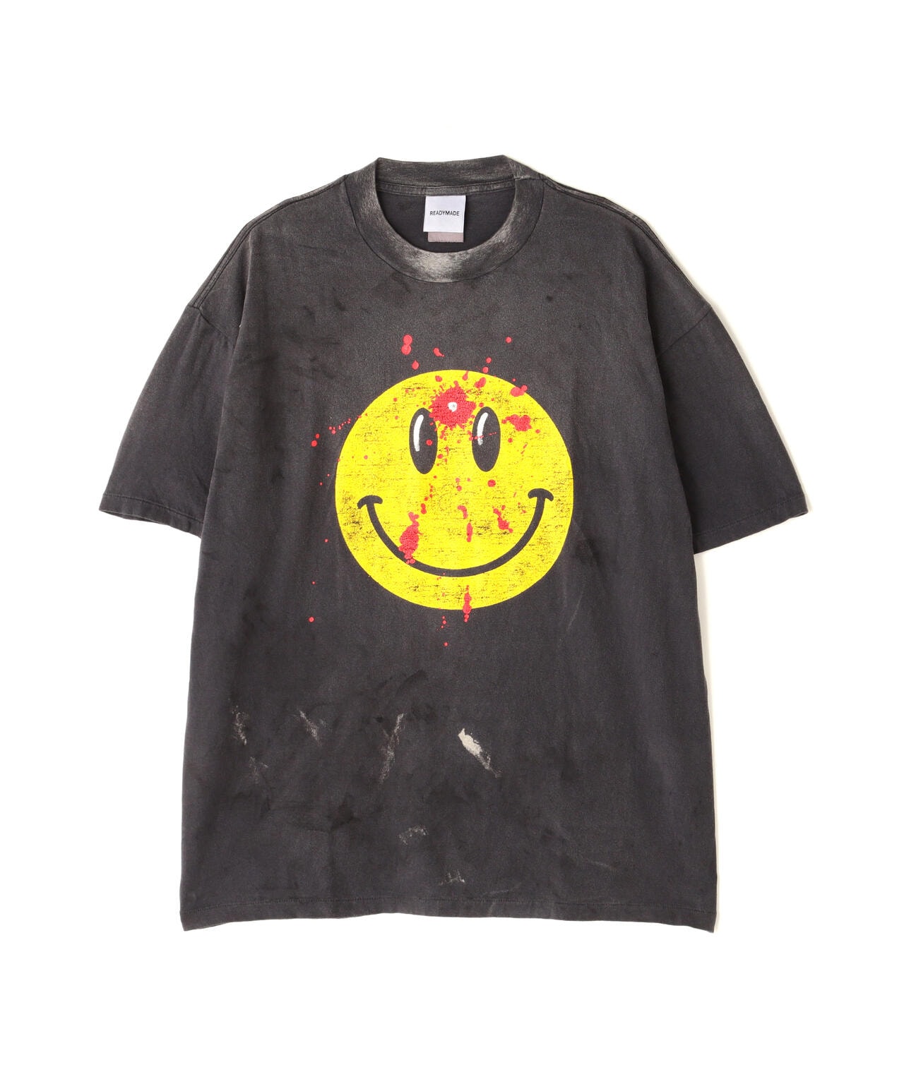 READYMADE/レディーメイド/SS T-SHIRT SMILE/BLACK