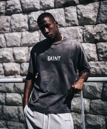 SAINT MICHAEL/セントマイケル/SS TEE/SEVEN DEADLY/BLACK