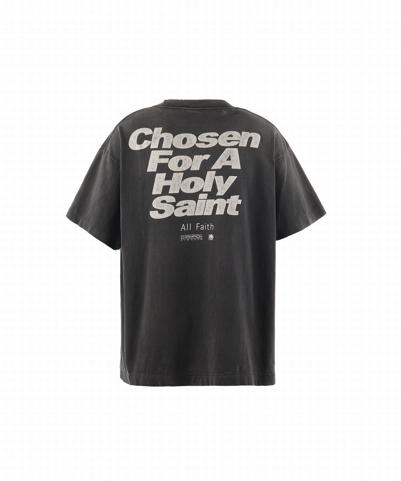 SAINT MICHAEL/セント マイケル/SS TEE/CHOSEN/BLACK