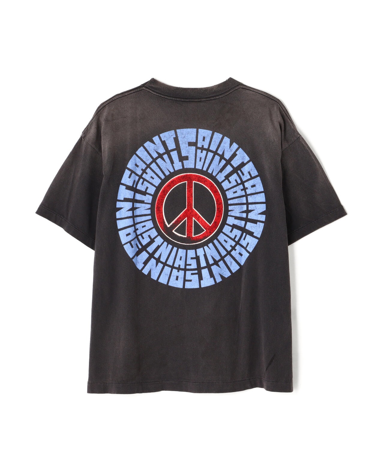 SAINT MICHAEL/セント マイケル/SS TEE/IDEOLOGICAL/BLACK