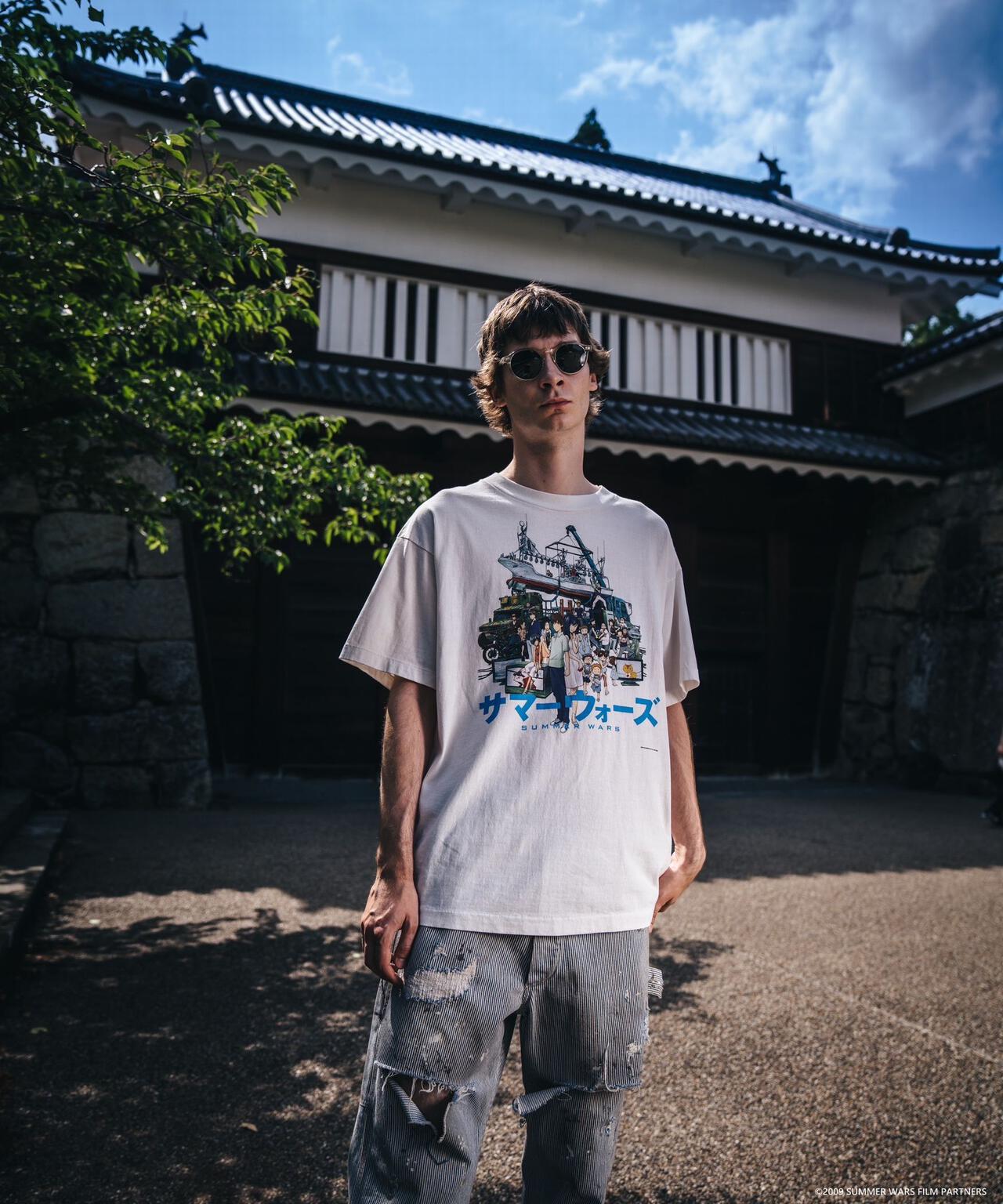 SAINT MICHAEL/セントマイケル×サマーウォーズ×GEEKS RULE/SS TEE 1