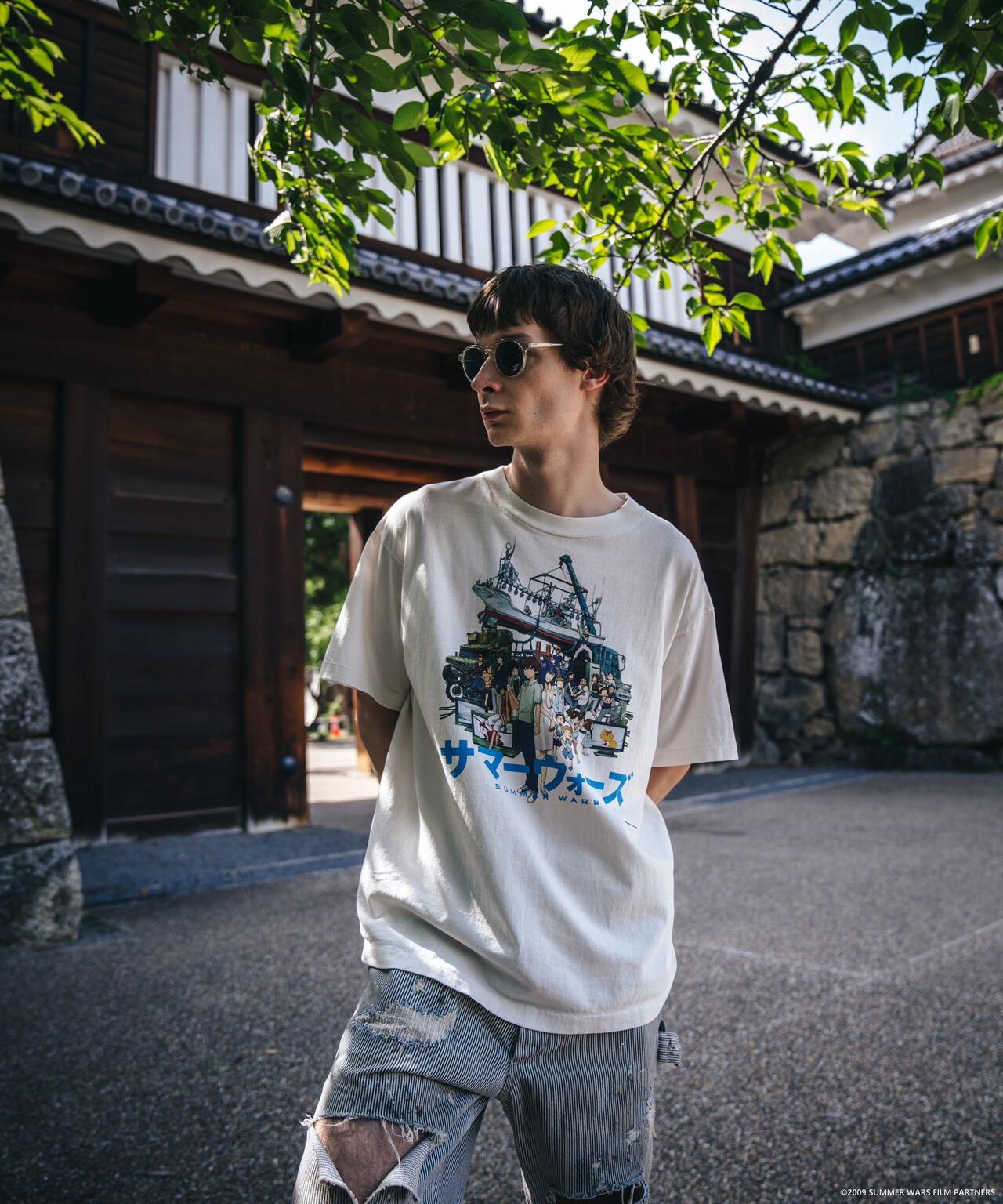 SAINT MICHAEL/セントマイケル×サマーウォーズ×GEEKS RULE/SS TEE 1