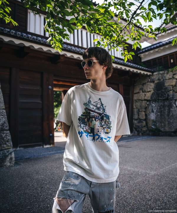 SAINT MICHAEL/セントマイケル×サマーウォーズ×GEEKS RULE/SS TEE 1