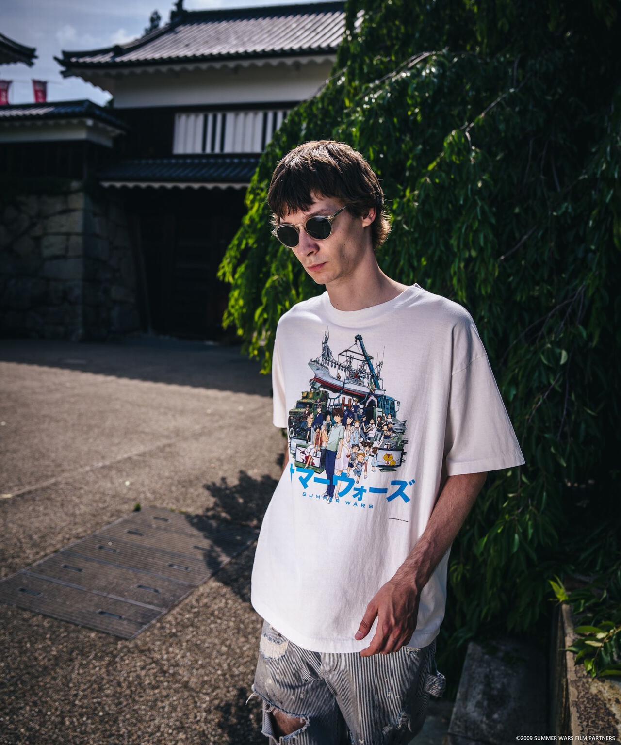 SAINT MICHAEL/セントマイケル×サマーウォーズ×GEEKS RULE/SS TEE 1