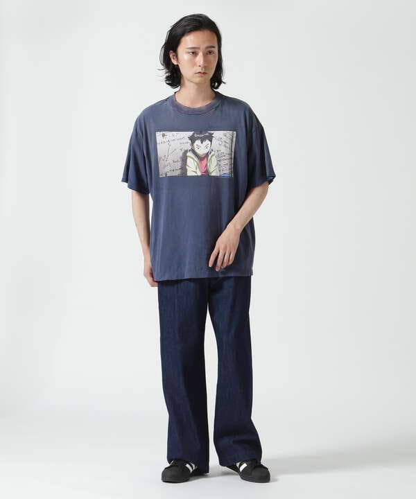 SAINT MICHAEL/セント マイケル/PT_SS TEE/PLUTO/NAVY