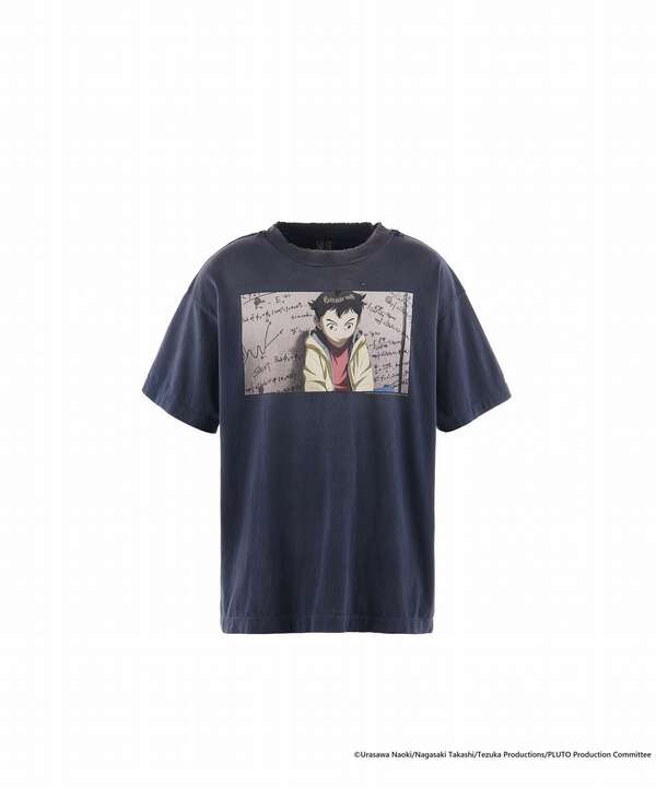 SAINT MICHAEL/セント マイケル/PT_SS TEE/PLUTO/NAVY