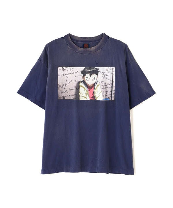 SAINT MICHAEL/セント マイケル/PT_SS TEE/PLUTO/NAVY