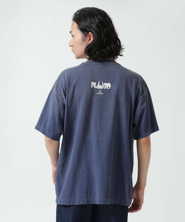 SAINT MICHAEL/セント マイケル/PT_SS TEE/PLUTO/NAVY