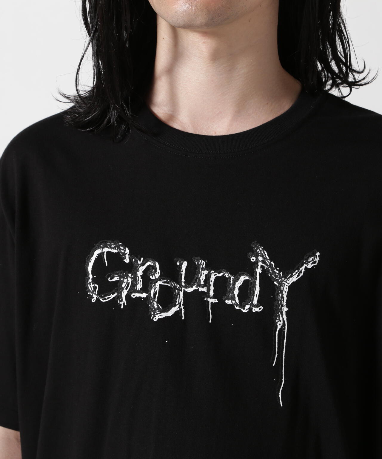 Ground Y/グラウンド ワイ/LOGO-D TEE