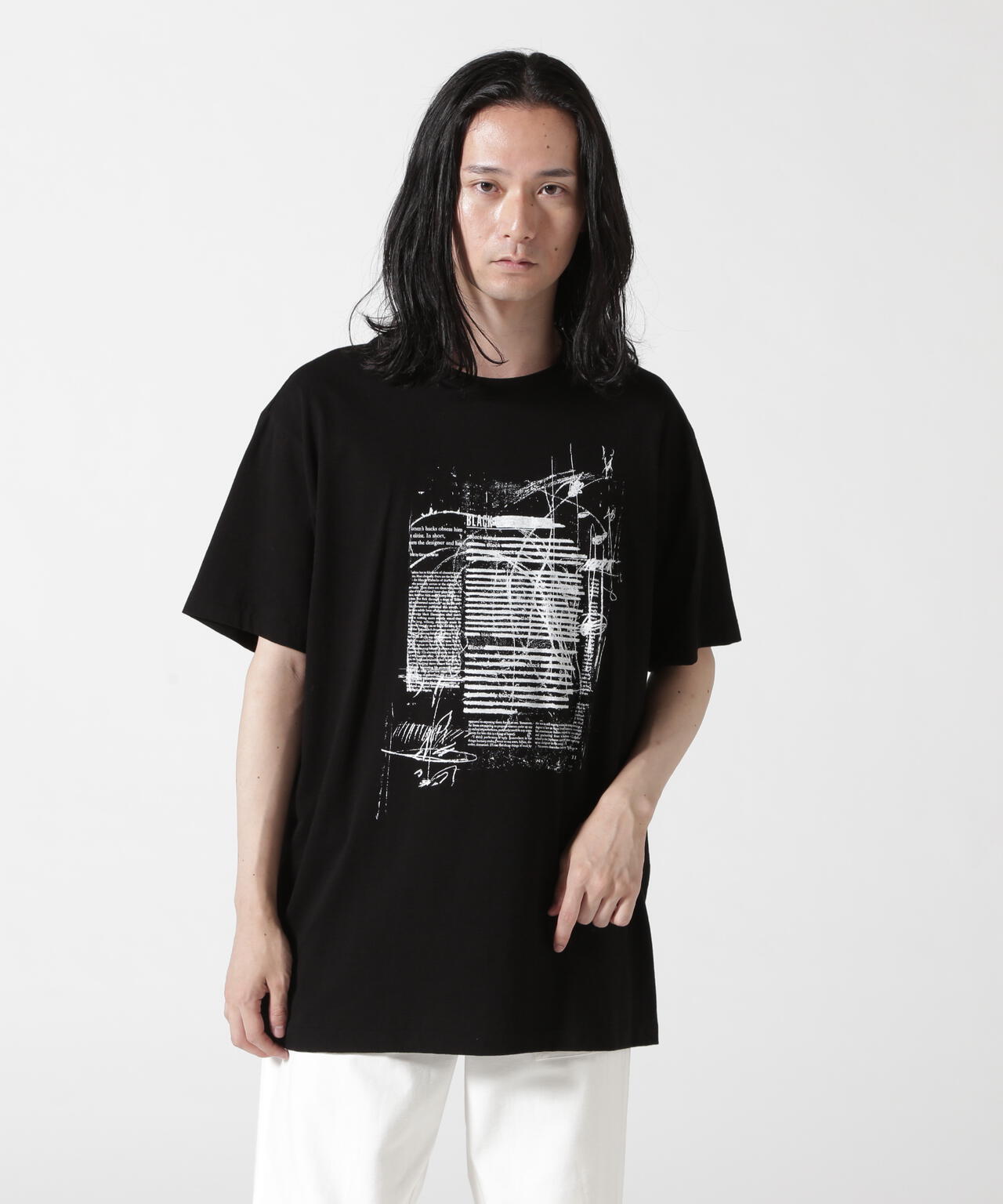 Ground Y/グラウンド ワイ/BOOK GRAPHIC PRINT STANDARD TEE