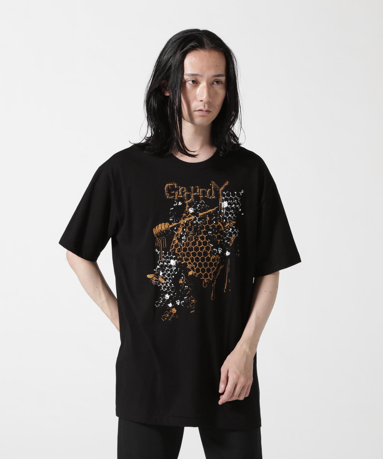 Ground Y/グラウンド ワイ/HONEY GRAPHIC PRINT STANDARD TEE