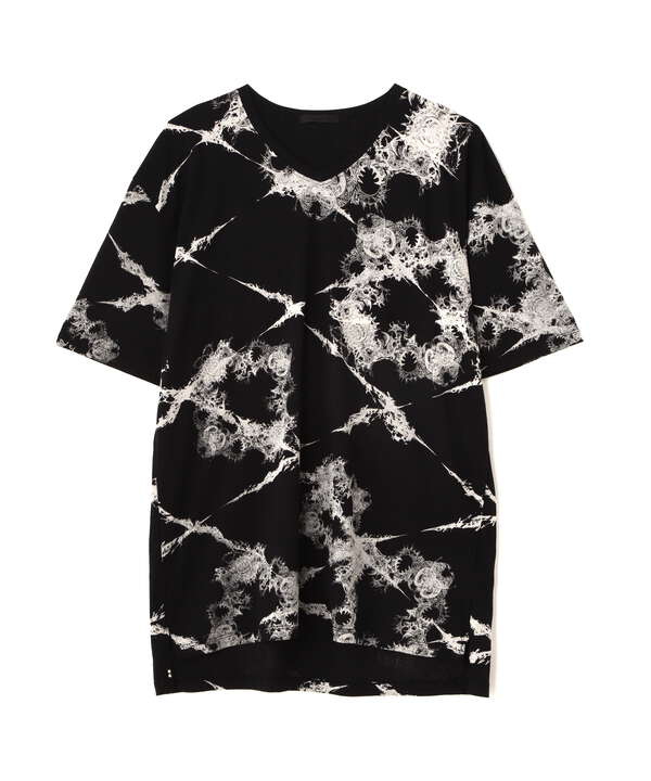 KMRii/ケムリ/Cross Magnolia Cut/SS TEE