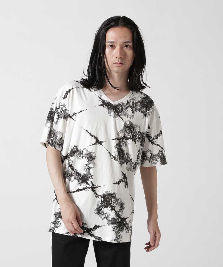 KMRii/ケムリ/Cross Magnolia Cut/SS TEE