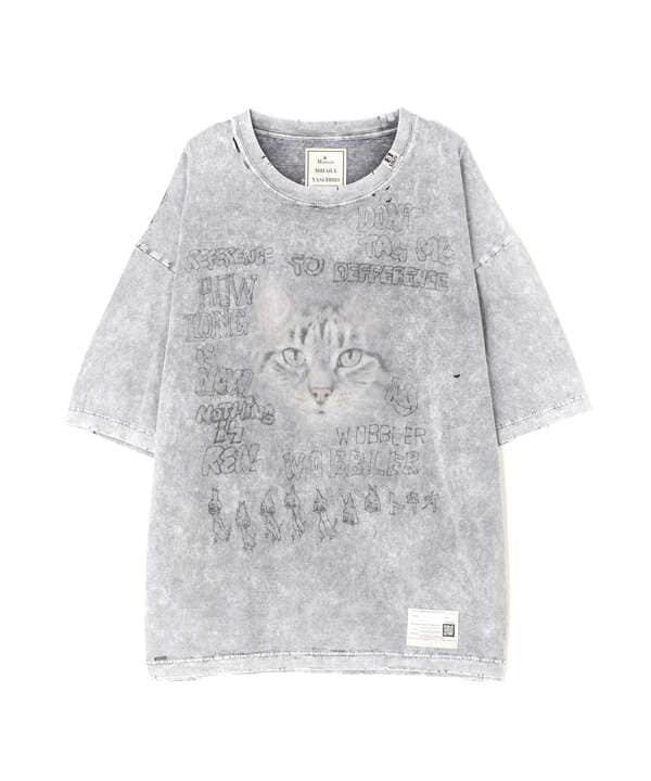 Maison MIHARAYASUHIRO/メゾン ミハラヤスヒロ/CAT BLEACHED TEE