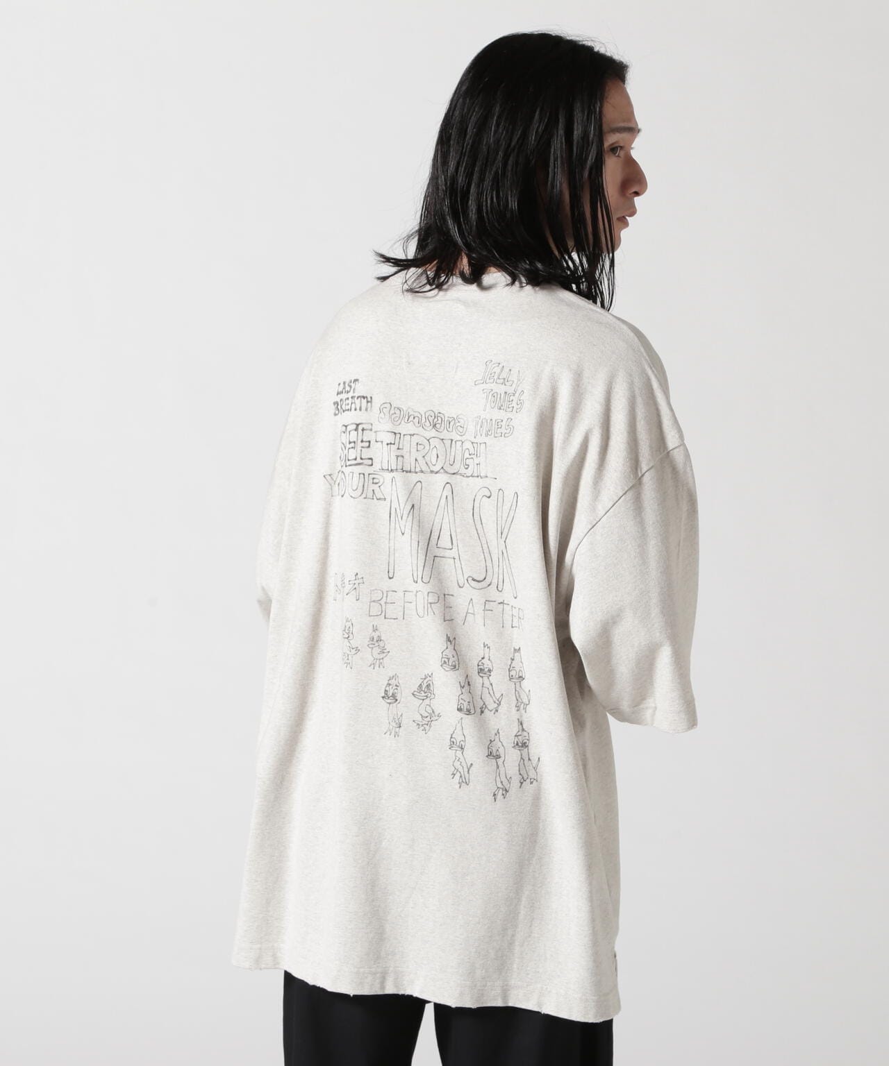 Maison MIHARAYASUHIRO/メゾン ミハラヤスヒロ/Distressed Tee