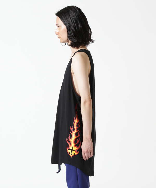 CTLS/シーティーエルエス/別注 FIRE TANKTOP