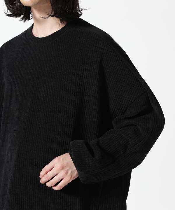 A.F ARTEFACT/エーエフ・アーティファクト/Moduroy Knit Top