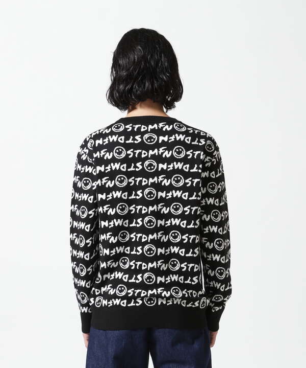 STUD MUFFIN/スタッドマフィン/Knit-Back LOGO