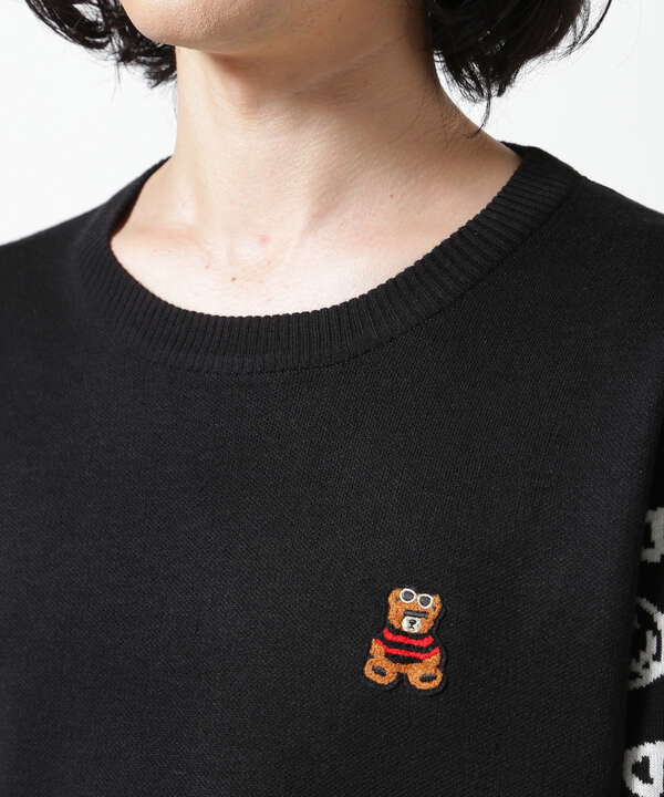 STUD MUFFIN/スタッドマフィン/Knit-Back LOGO