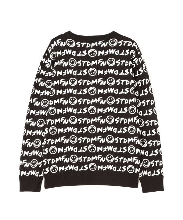 STUD MUFFIN/スタッドマフィン/Knit-Back LOGO