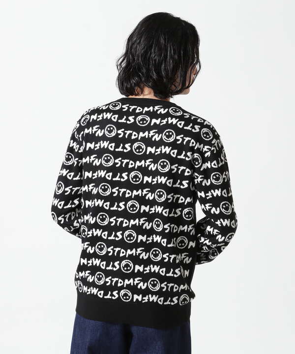 STUD MUFFIN/スタッドマフィン/Knit-Back LOGO