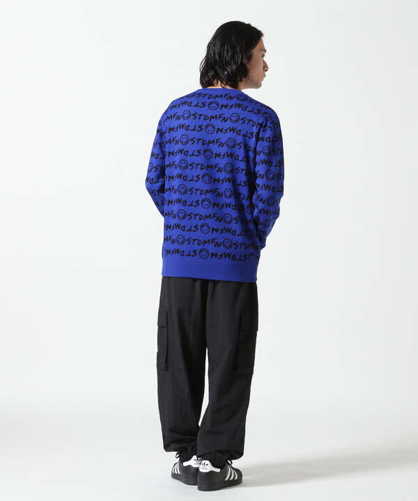 STUD MUFFIN/スタッドマフィン/Knit-Back LOGO