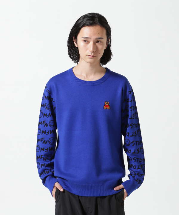 STUD MUFFIN/スタッドマフィン/Knit-Back LOGO