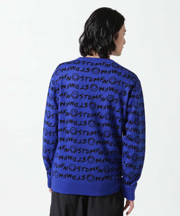 STUD MUFFIN/スタッドマフィン/Knit-Back LOGO