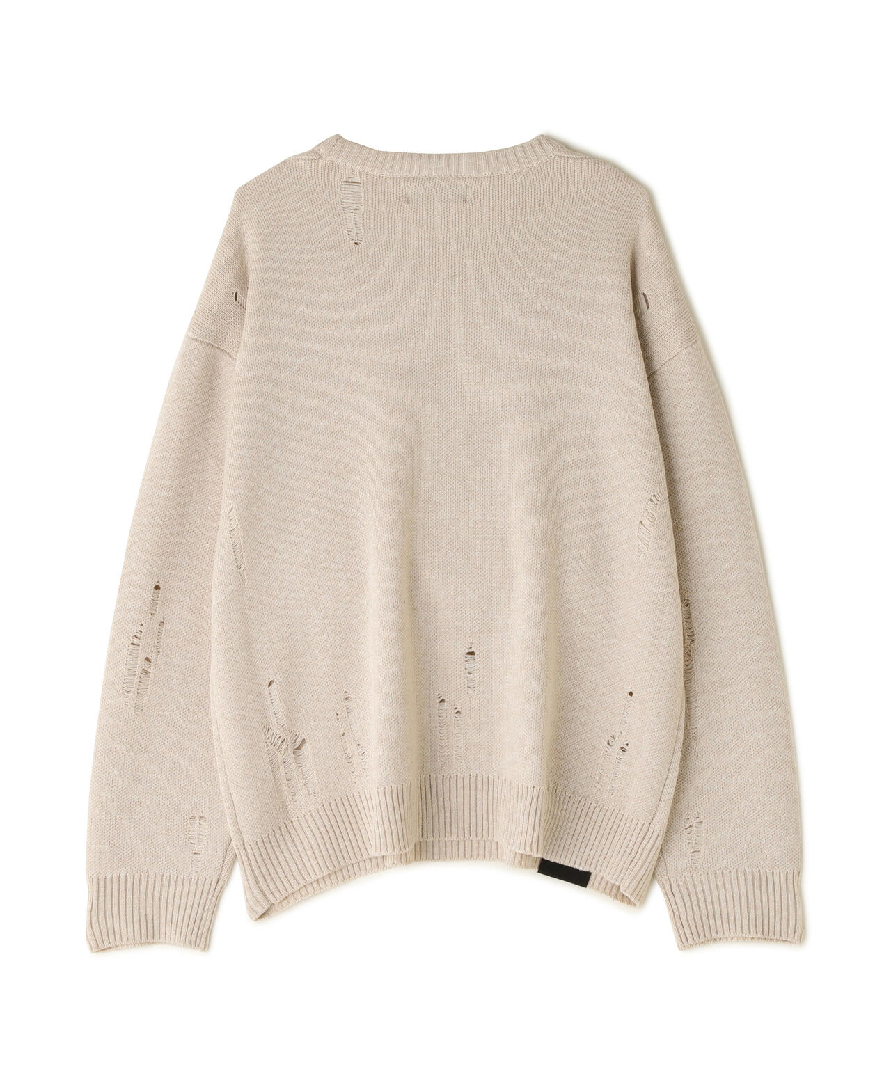 Guernika/Crash Knit sweater (Cell Division)/Beige