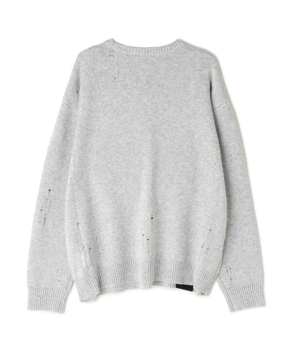 Guernika/Crash Knit sweater(Cell Division)/Gray