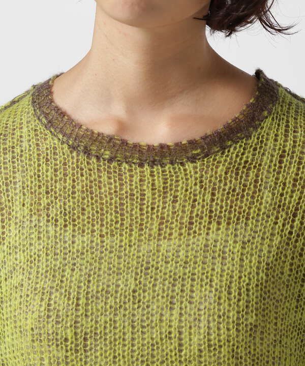 MAISON SPECIAL/Reversible Mohair Knit Pullover