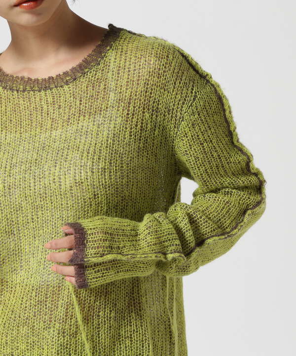 MAISON SPECIAL/Reversible Mohair Knit Pullover