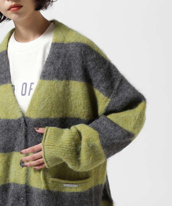 PRANK PROJECT/プランクプロジェクト/Alpaca Border Cardigan