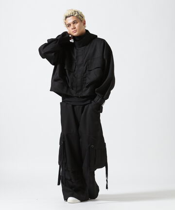 A.F ARTEFACT/別注 Twill Cropped Military Blouson